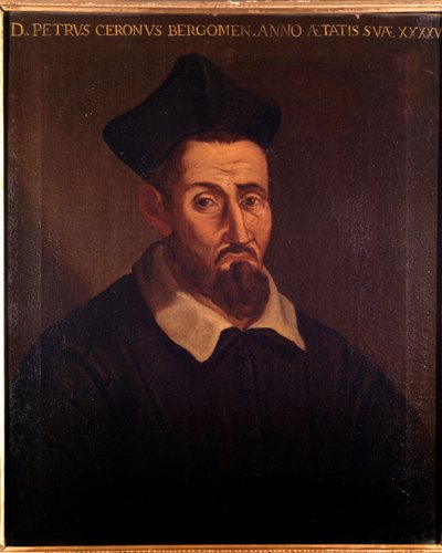 Ritratto di Domenico Pietro Ceron, teorico della musica, cantante e sacerdote italiano da Unknown artist