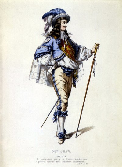 Ritratto di Don Giovanni in piedi, XIX secolo da Unknown artist
