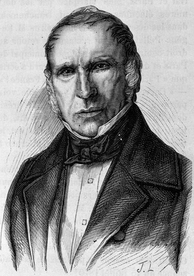 Ritratto di Dupin Ainé (1783 - 1865). Incisione della fine del XIX secolo in "Storia di Francia" di H. Martin da Unknown artist