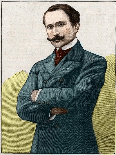 Ritratto di Edmond Rostand (1868-1918), poeta e drammaturgo francese da Unknown artist