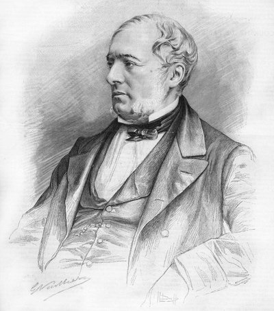 Ritratto di Edouard Charton (1807-1890), scrittore, politico, avvocato e Saint Simoniano da Unknown artist
