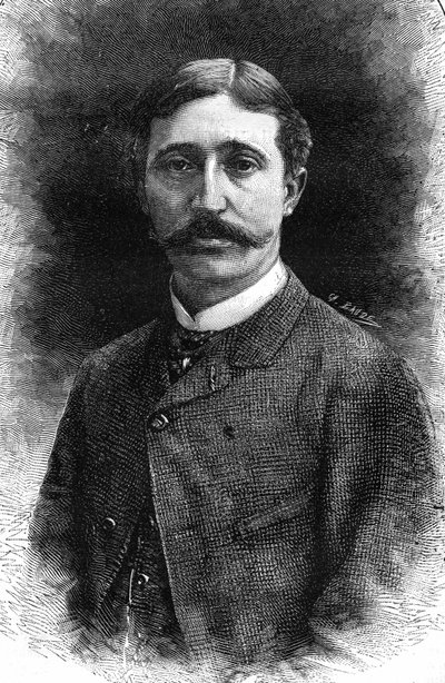Ritratto di Édouard Detaille, pittore francese (1848-1912). da Unknown artist