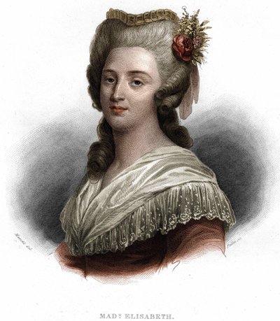 Ritratto di Elisabetta Filippina Maria Elena di Francia, conosciuta come 