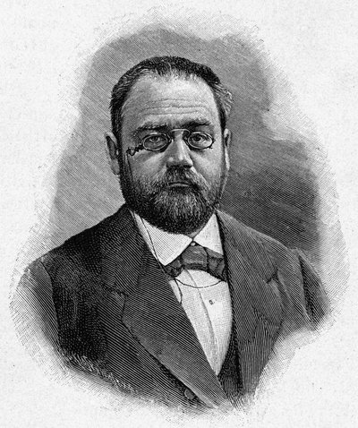 Ritratto di Emile Zola da Unknown artist