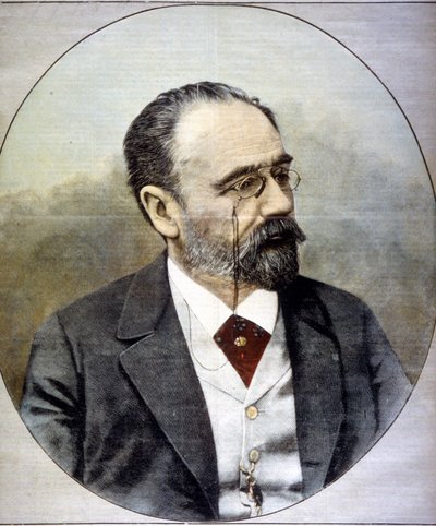 Ritratto di Émile Zola da Unknown artist