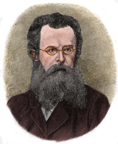Ritratto di Felix Dahn (1834-1912), scrittore, professore e storico tedesco. da Unknown artist