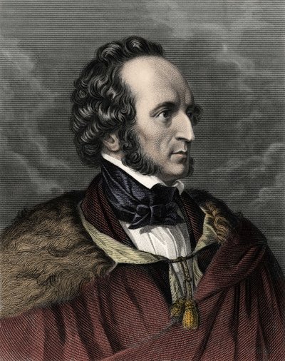 Ritratto di Felix Mendelssohn Bartholdy (1809-1847), compositore e direttore d