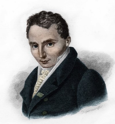 Ritratto di Ferdinand Hérold (1791-1833), compositore francese da Unknown artist
