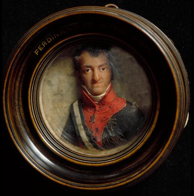 Ritratto di Ferdinando I di Borbone o Ferdinando IV (1751-1825), re di Napoli da Unknown artist