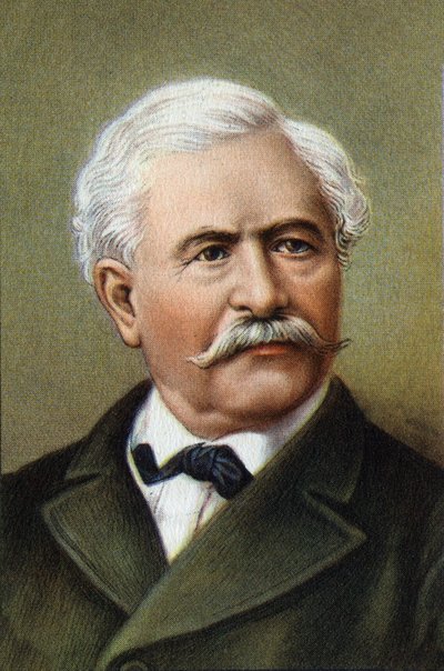 Ritratto di Ferdinand de Lesseps (1805-1894), diplomatico e imprenditore francese. da Unknown Artist