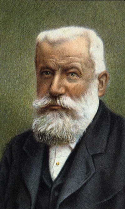 Ritratto di Fernand Forest, inventore francese. da Unknown Artist