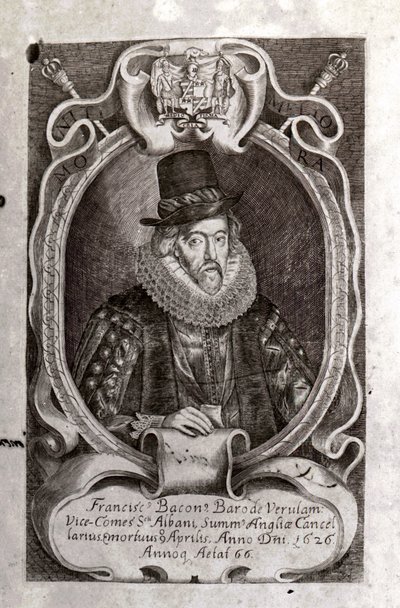 Ritratto di Francis Bacon (1561 - 1626) da Unknown artist