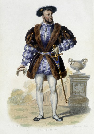 Ritratto di Francesco I (1494-1547) - in 