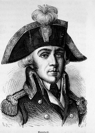 Ritratto di François Hanriot (1761-1794), rivoluzionario francese da Unknown artist