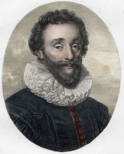 Ritratto di Francois de Malherbe (1555-1628), poeta, critico e traduttore inglese da Unknown artist