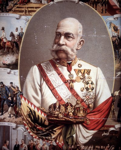 Ritratto di Francesco Giuseppe I (1830 -1916). Imperatore d