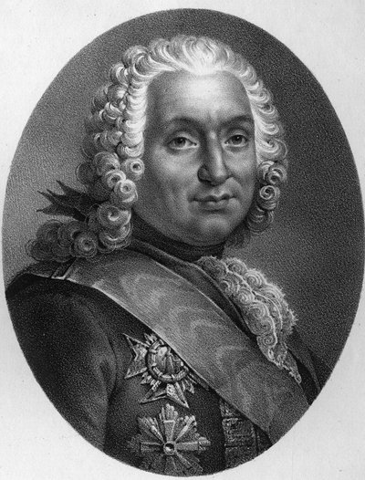 Ritratto di François de Chevert (1695-1769) da Unknown artist