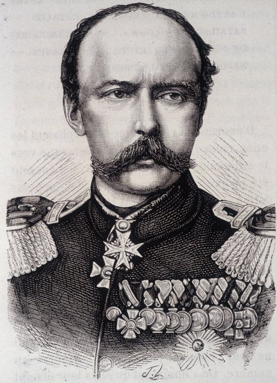 Ritratto di Federico Carlo, Principe di Prussia (1828-1885) da Unknown artist