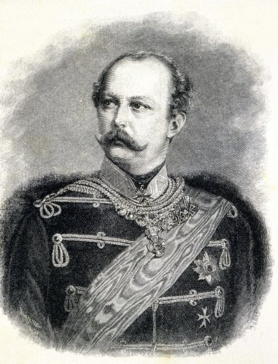 Ritratto di Federico Carlo di Prussia (1828 - 1885), nipote di Guglielmo I da Unknown artist