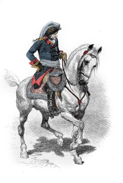 Ritratto di Federico II di Prussia, noto come Federico il Grande da Unknown artist
