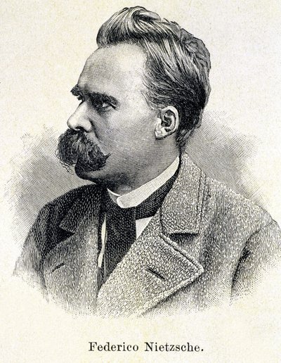 Ritratto di Friedrich Nietzsche da Unknown artist