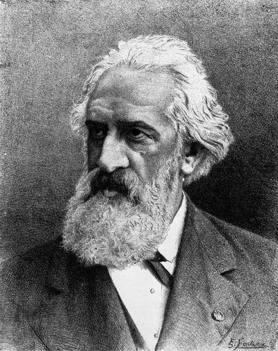 Ritratto di Friedrich von Flotow (1812-1883) compositore tedesco da Unknown artist