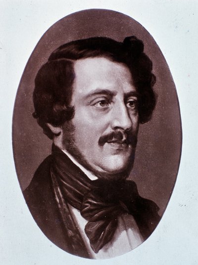 Ritratto di Gaetano Donizetti (incisione) da Unknown artist