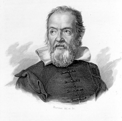 Ritratto di Galileo Galilei da Unknown artist