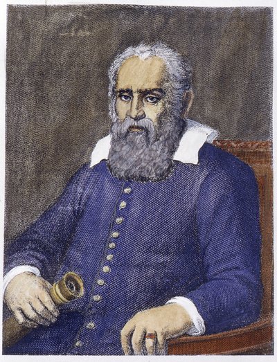 Ritratto di Galileo Galilei detto Galileo (1564 - 1642) da Unknown artist