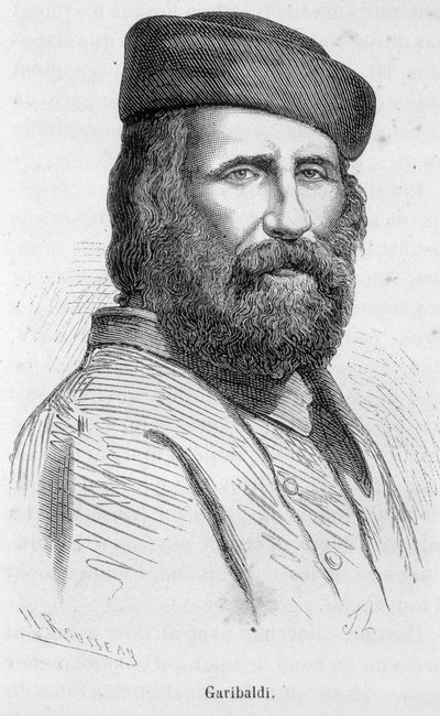 Ritratto di Garibaldi (1807 - 1882) da Unknown artist