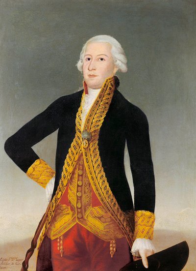 Ritratto di Gaspard-Melchor de Jovellanos o Gaspard Melchor Jove Llanos (1744-1814), magistrato spagnolo da Unknown artist