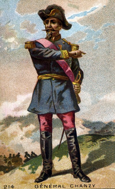 Ritratto del Generale Chanzy (1823 - 1883). Cromolitografia della fine del XIX secolo da Unknown artist