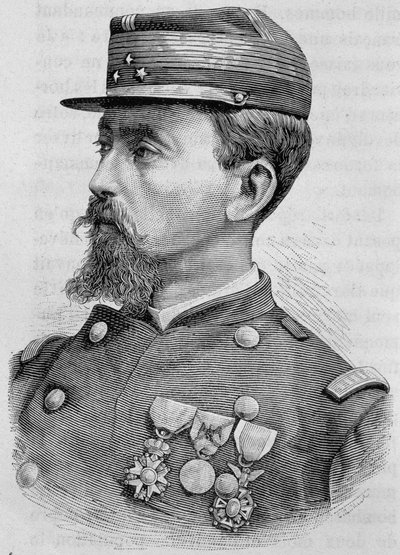 Ritratto del Generale Crémier. Incisione del XIX secolo. da Unknown artist