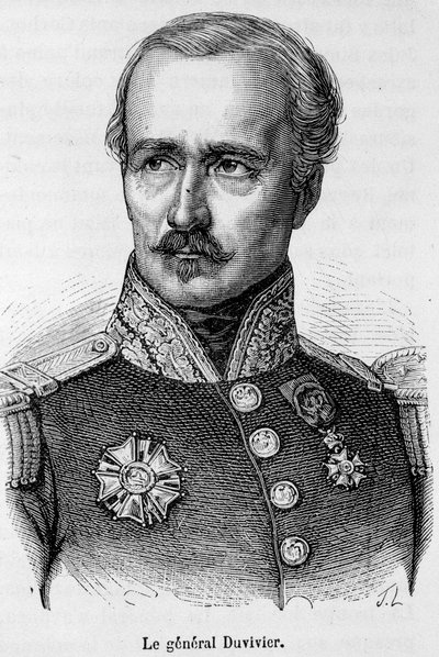Ritratto di Generale Franciade Fleurus Duvivier (1794-1848) da Unknown artist