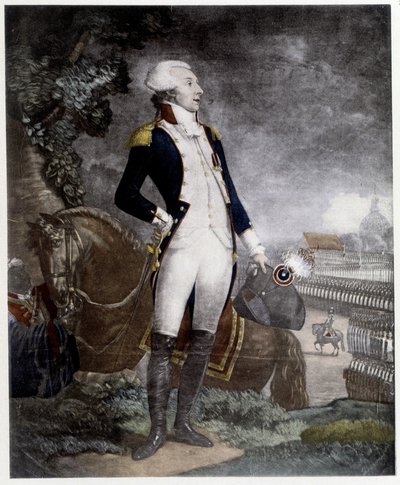 Ritratto del Generale La Fayette da Unknown artist
