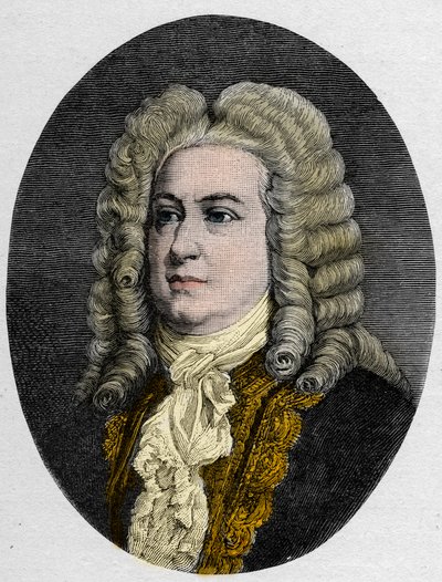 Ritratto di George Frederick Handel da Unknown artist