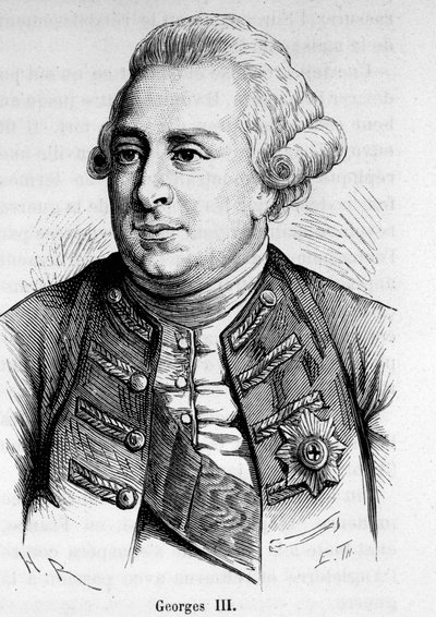 Ritratto di Giorgio III (1738-1820), Re di Gran Bretagna e Irlanda (1760-1820) da Unknown artist