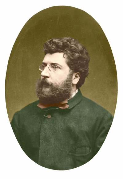 Ritratto di Georges Bizet (1838 - 1875). da Unknown artist