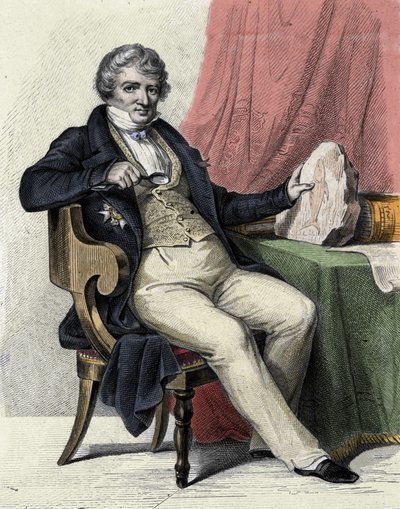 Ritratto di Georges Cuvier da Unknown artist