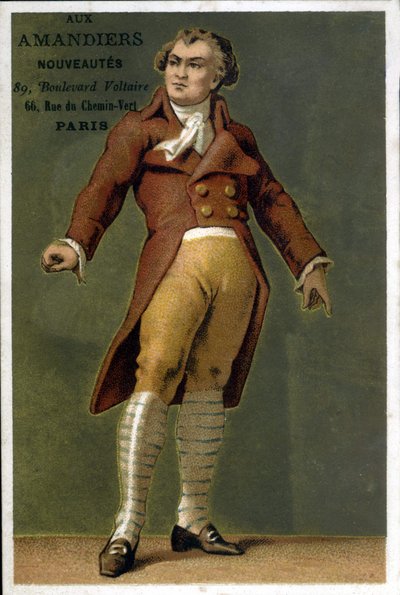 Ritratto di Georges Jacques Danton (1759 - 1794), politico francese da Unknown artist