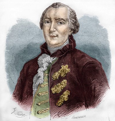 Ritratto di Georges Louis Buffon (1707-1788), naturalista e scrittore francese da Unknown artist