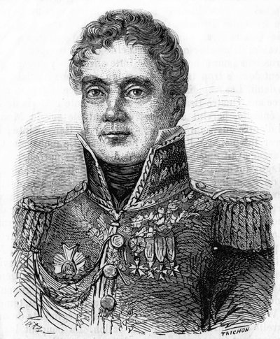 Ritratto di Georges Mouton, conte di Lobau, maresciallo di Francia da Unknown artist