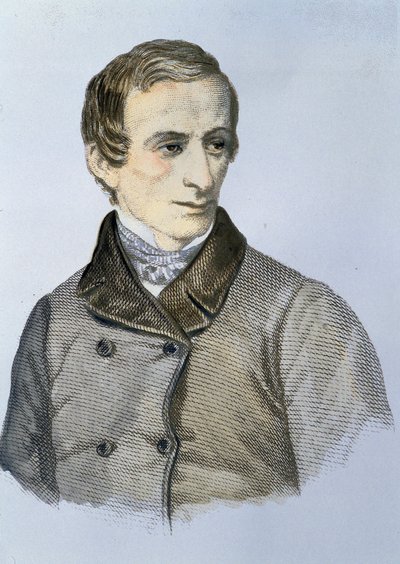 Ritratto di Giacomo Leopardi (1798 - 1837) da Unknown artist