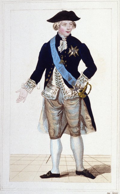 Ritratto di Gilbert Mottier, Marchese de La Fayette (1757-1834) da Unknown artist