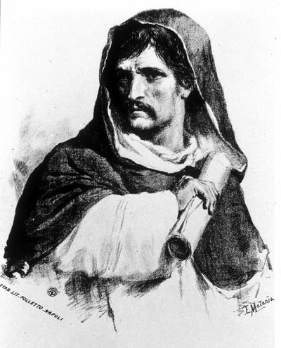 Ritratto di Giordano Bruno (1548 - 1600) da Unknown artist