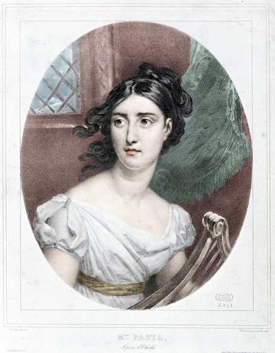 Ritratto di Giuditta Pasta (1797-1865) da Unknown artist