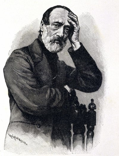 Ritratto di Giuseppe Mazzini (1805-1872), patriota e rivoluzionario italiano da Unknown artist