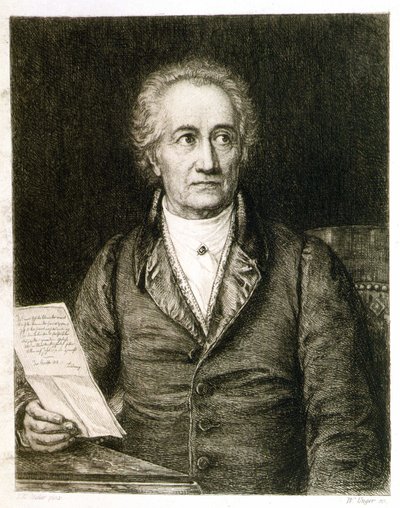 Ritratto di Goethe da Unknown artist