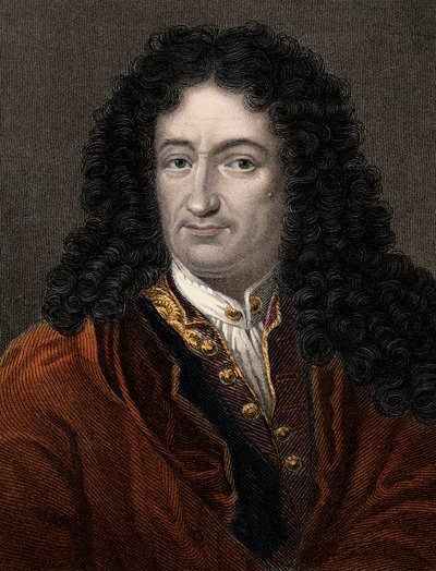 Ritratto di Gottfried Wilhelm Leibniz (1646-1716) filosofo e matematico tedesco da Unknown artist