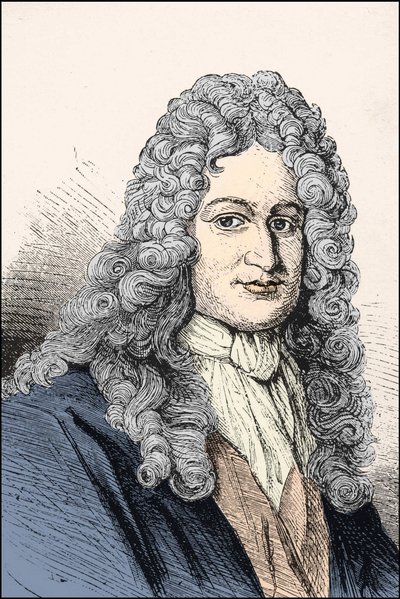 Ritratto di Gottfried Wilhelm Leibniz (1646-1716) da Unknown artist
